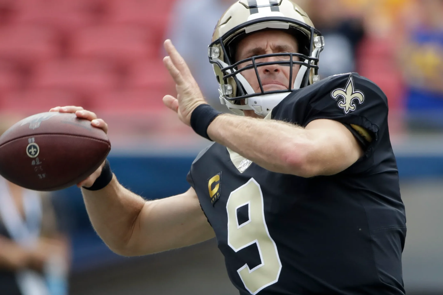 drew brees makes his nbc debut, internet amazed by his new hair